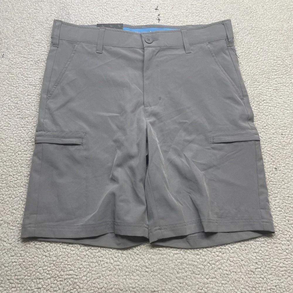 Birdie Bound Golf Shorts Mens 32 Grey Performance 9